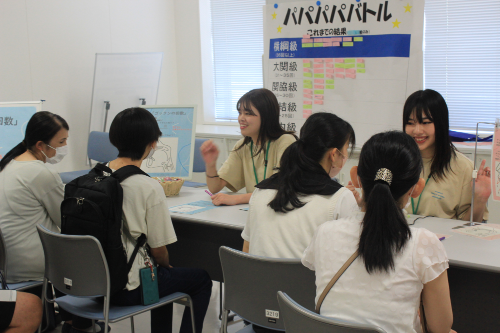 リハ学科　言語聴覚学専攻（ゲーム形式で言語聴覚士の職業体験）
