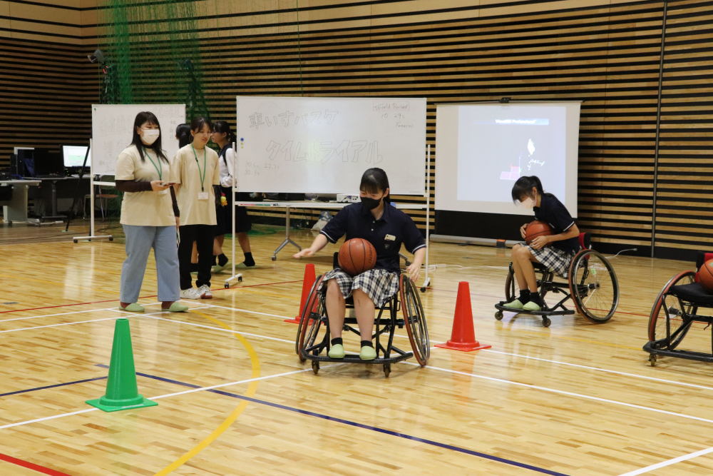 リハ学科　理学療法学専攻（車椅子バスケット）