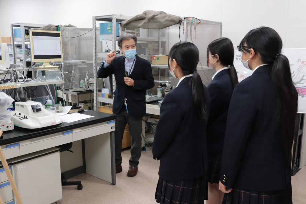 【大学見学】御船高校の皆さまが来訪されました。 大学のお知らせ 熊本保健科学大学